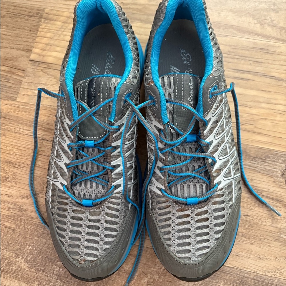 Eddie Bauer Gray and Blue Athletic Running Shoes
